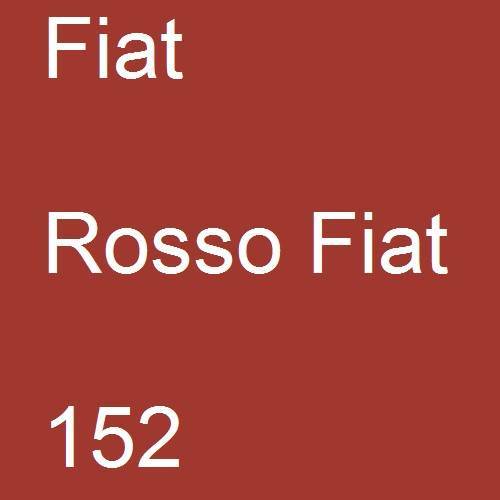 Fiat, Rosso Fiat, 152.